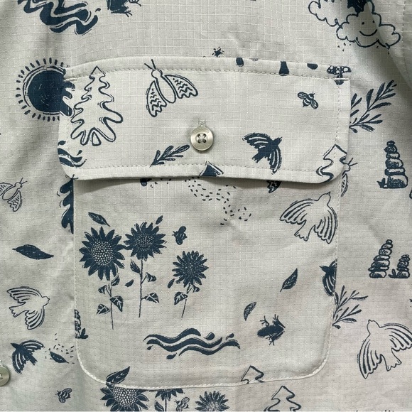 Marmot Mountain Works Green Muir Camp Novelty Men’s Shirt - Size Large - Picture 6 of 14